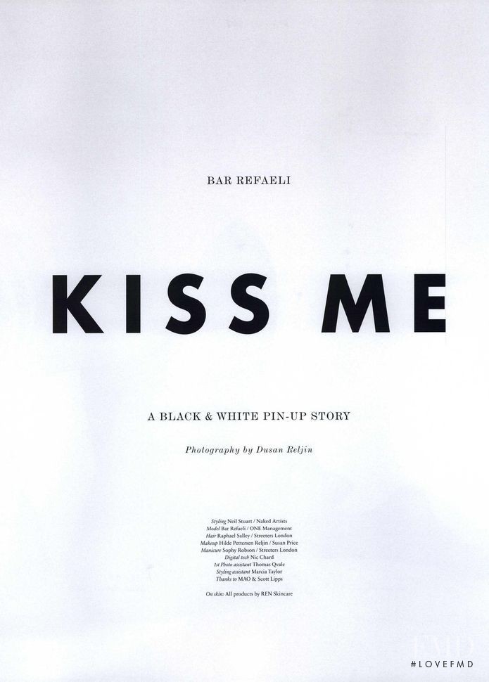 Kiss Me, March 2010