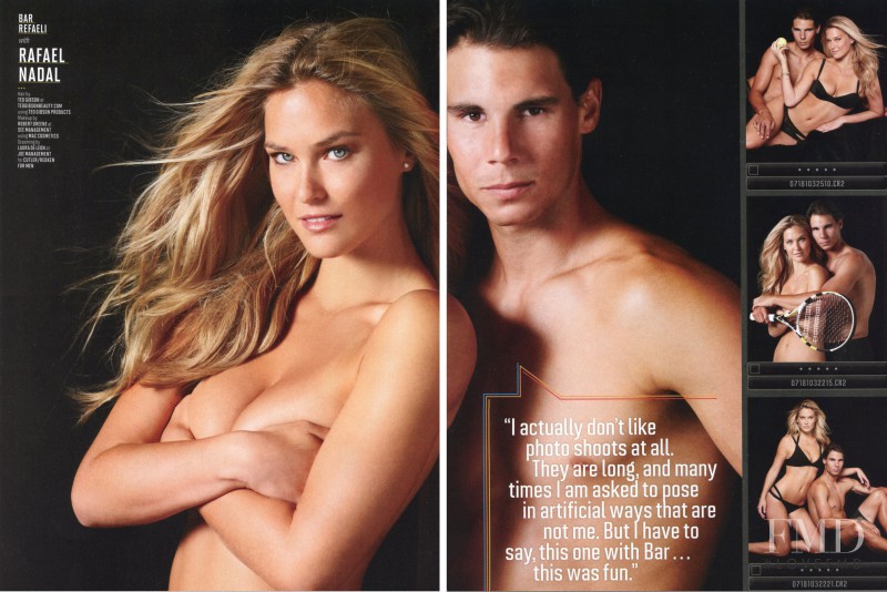 Bar Refaeli featured in Bar Of Gold, February 2012
