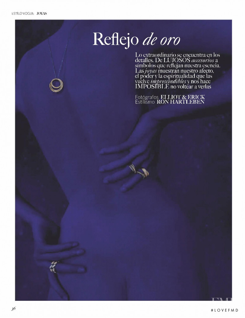 Licett Morillo featured in Reflejo de oro, February 2021