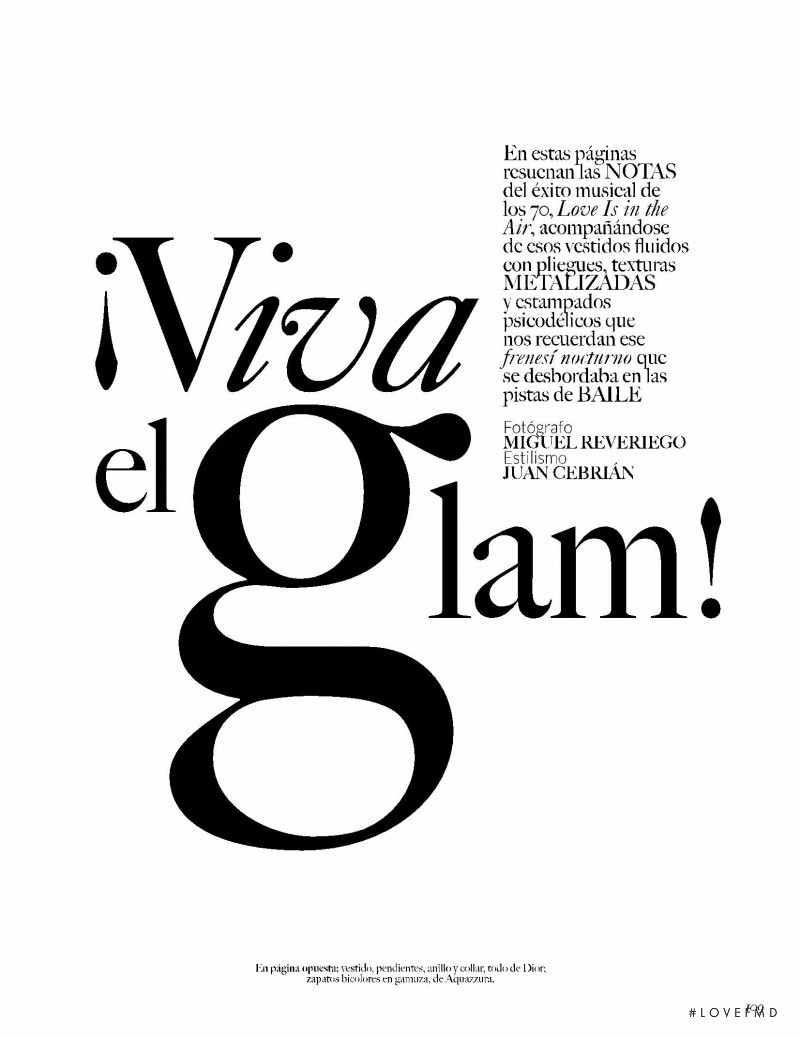 Viva el glam!, February 2021