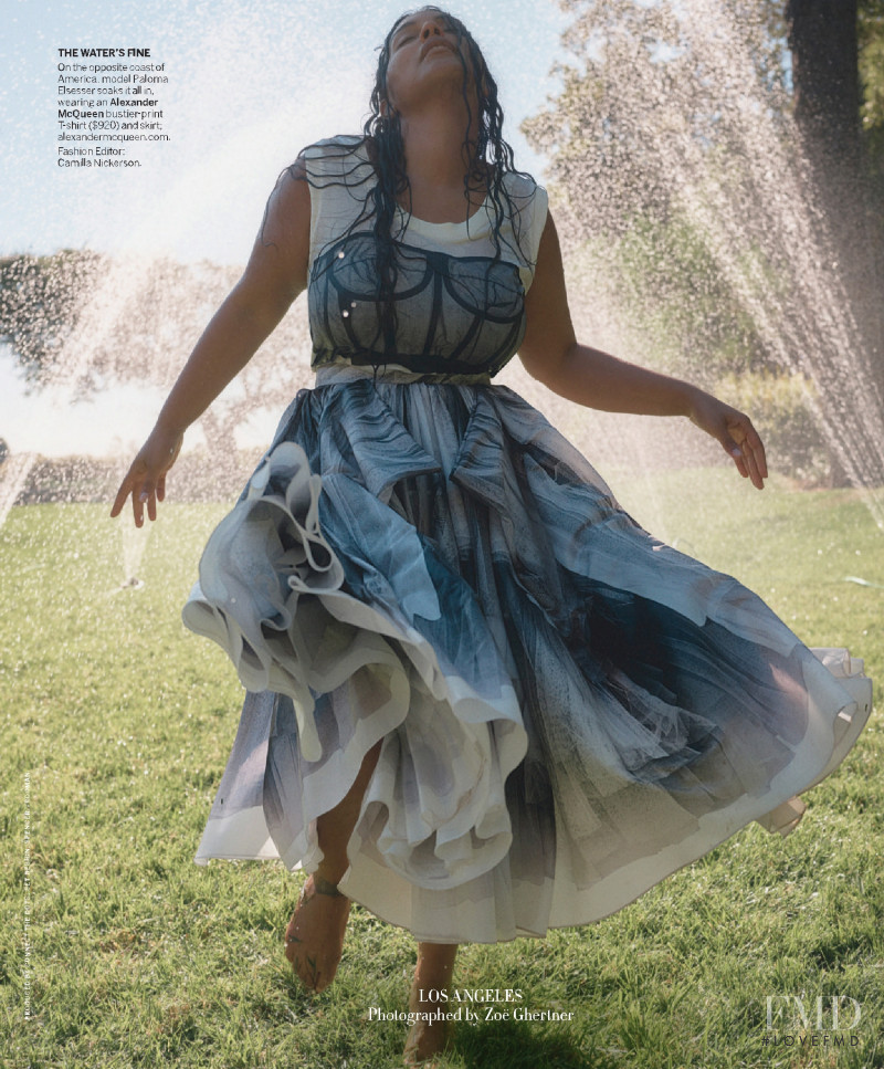 Paloma Elsesser featured in Creativity In Motion, March 2021