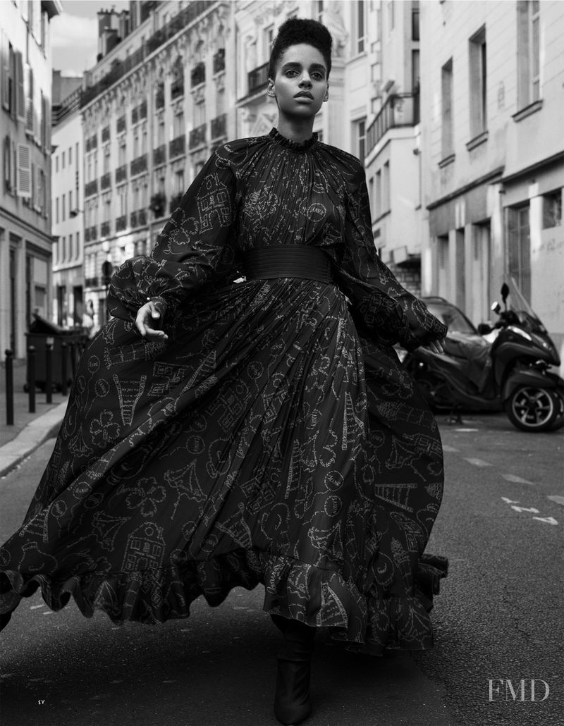 Aicha Hammam featured in Streets of Paris, November 2020