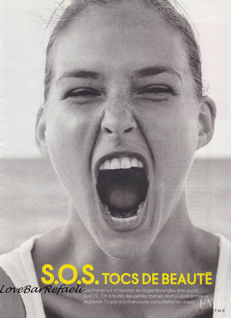 Bar Refaeli featured in S.O.S. Tocs De Beauté, July 2006