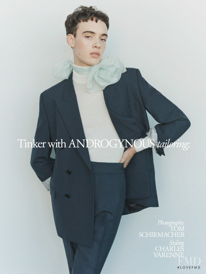 Oslo Grace featured in Tinker With Tailoring, March 2021