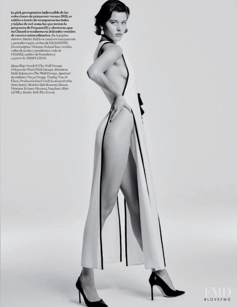 Vivienne Rohner featured in La Moda Que Importa, March 2021