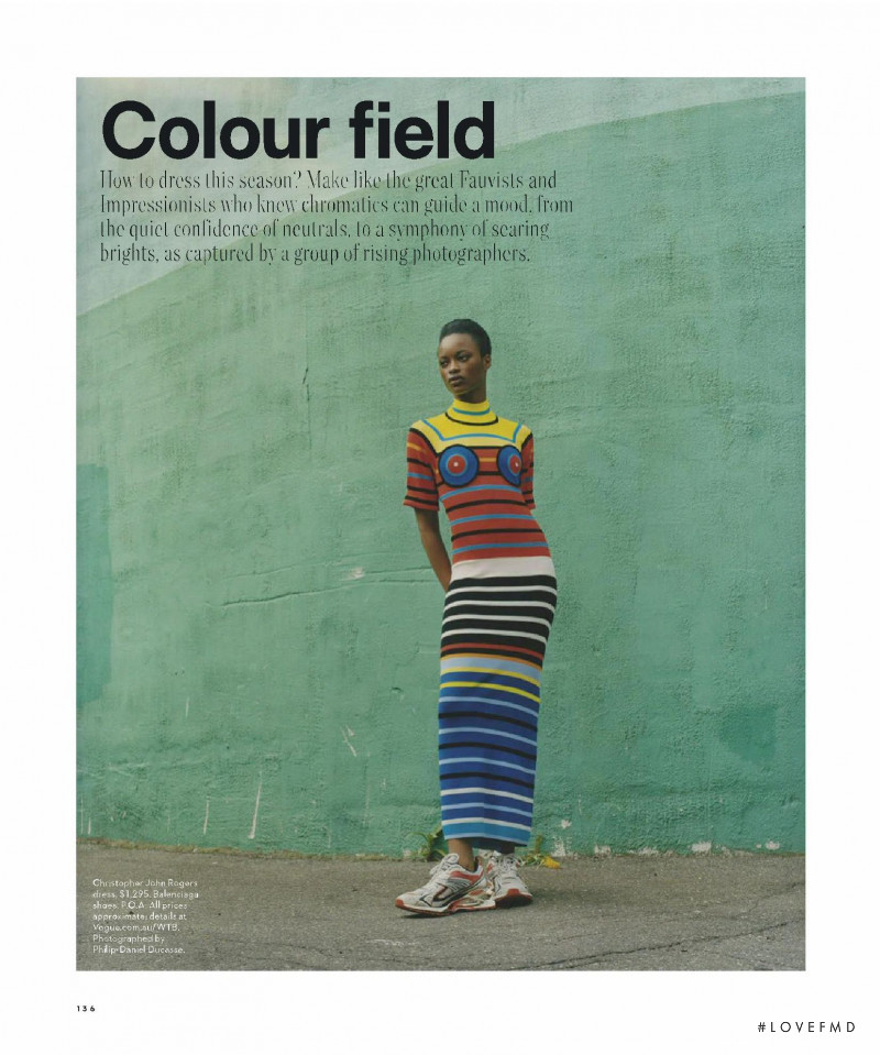 Mayowa Nicholas featured in Colour Field, February 2021