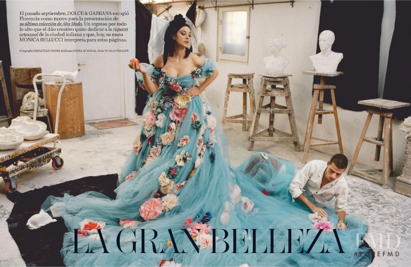 Monica Bellucci featured in La Gran Belleza, January 2021