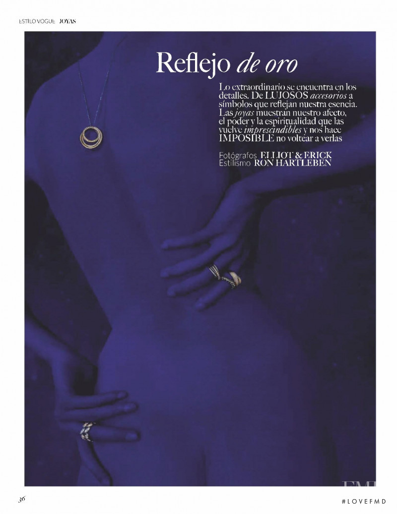 Licett Morillo featured in Reflejo de oro, February 2021