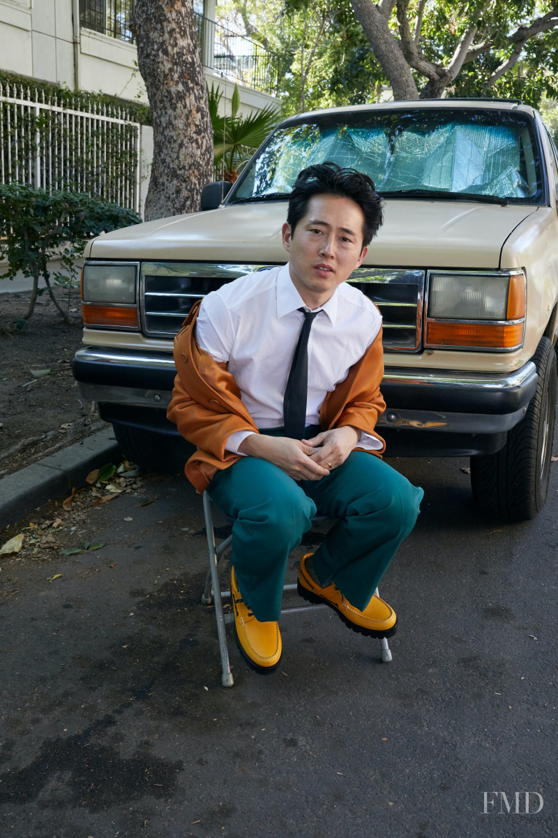 Steven Yeun, March 2021