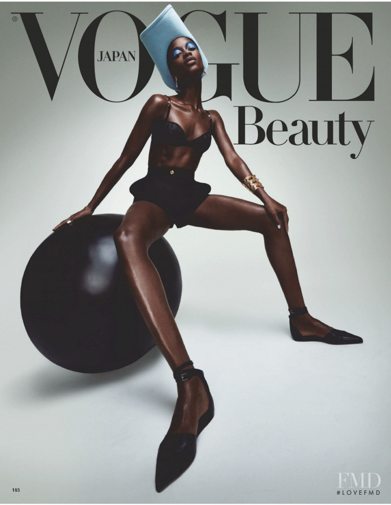 Mayowa Nicholas featured in Vogue Beauty: The Appeal of Beautiful Legs, April 2021