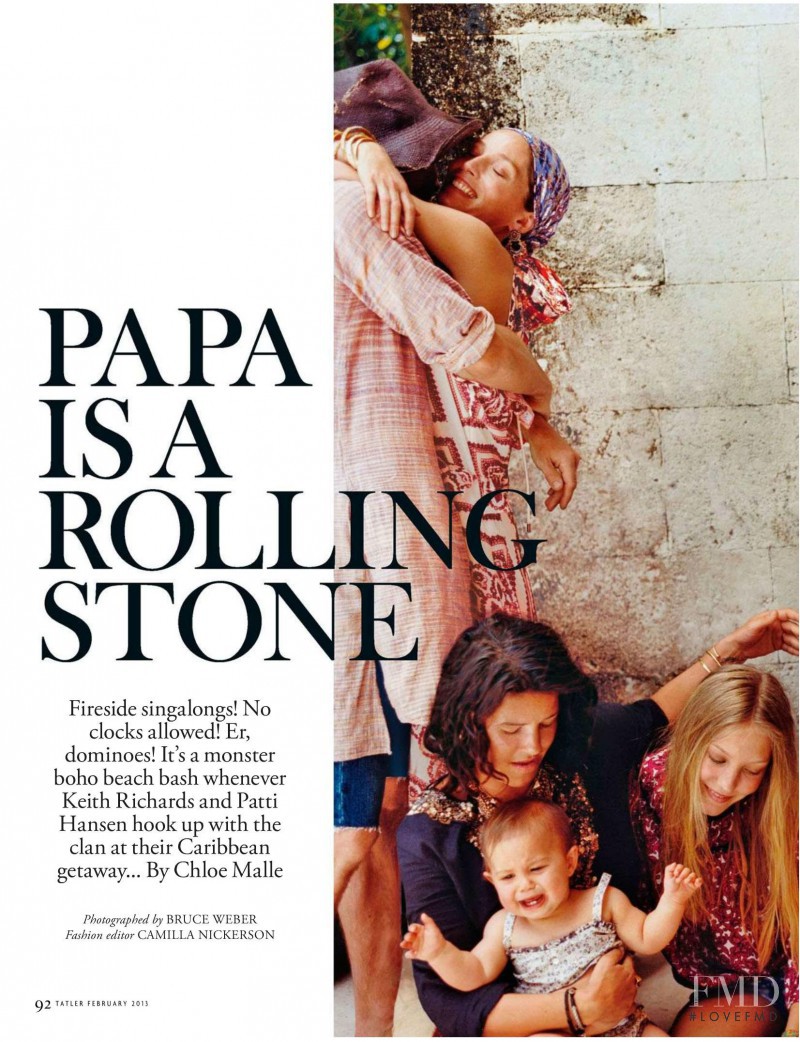 Papa Is A Rolling Stone, February 2013