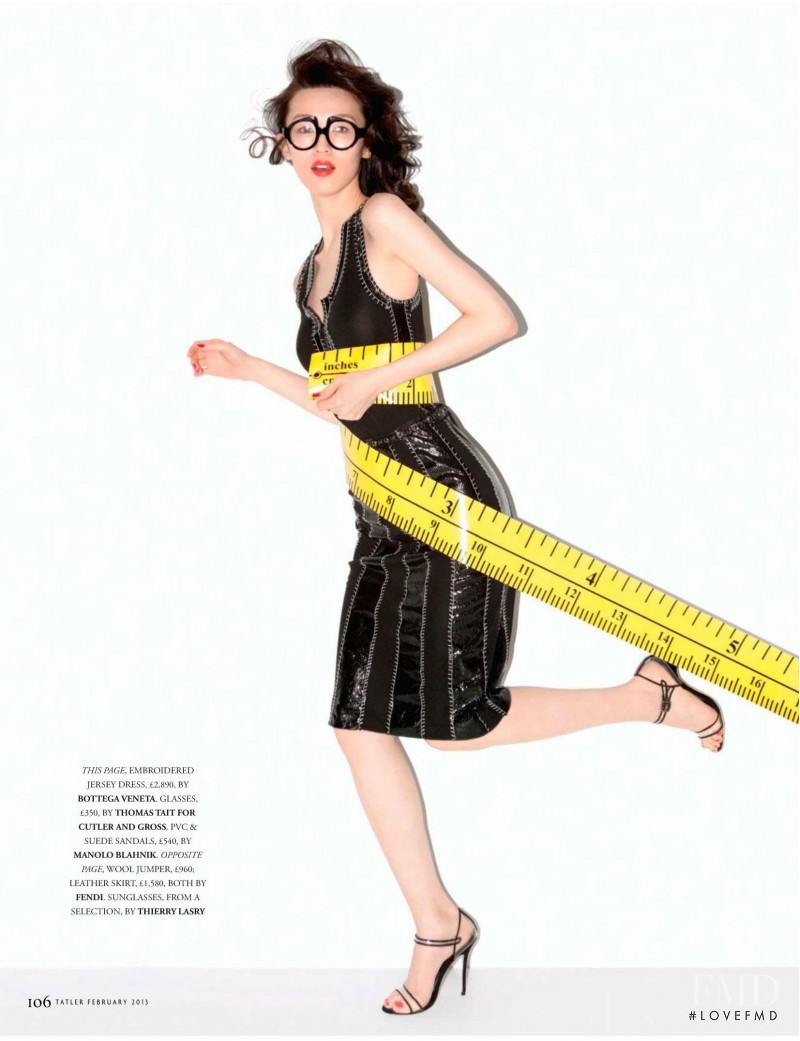 Jing Ma featured in Happy Black, February 2013