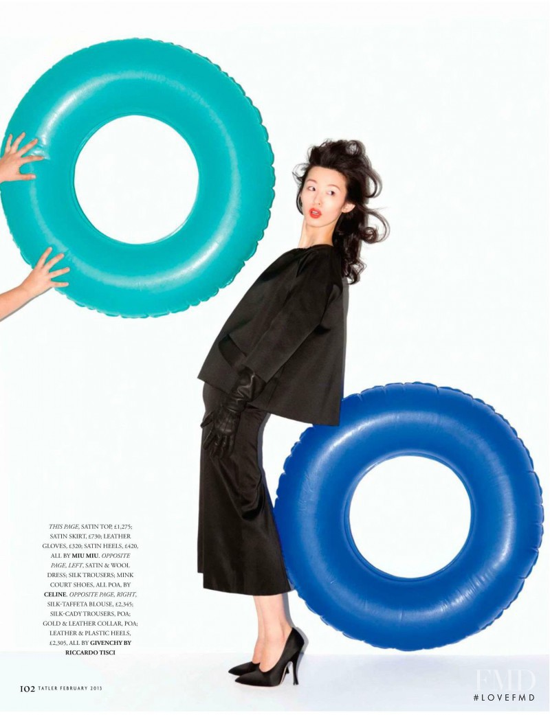 Jing Ma featured in Happy Black, February 2013