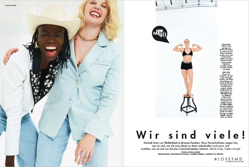 Dija Kallon featured in Wir sind viele!, October 2020