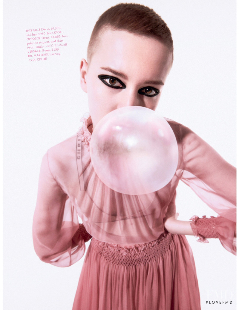 Lina Hoss featured in Bubble Gum Punk, April 2021