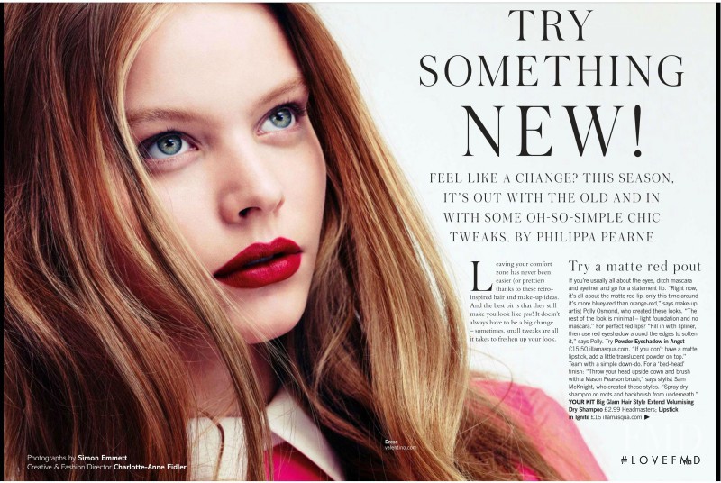 Carolin Loosen featured in Try Something New!, February 2013