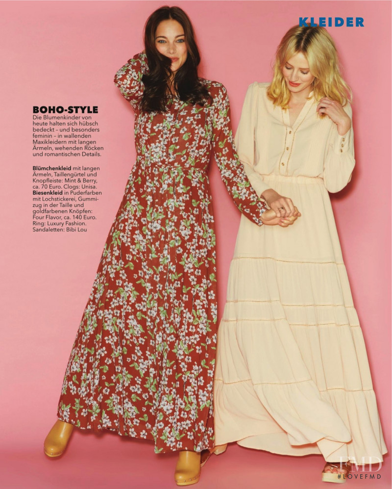 Shona Lee Gal featured in Die Neue Mode, March 2016