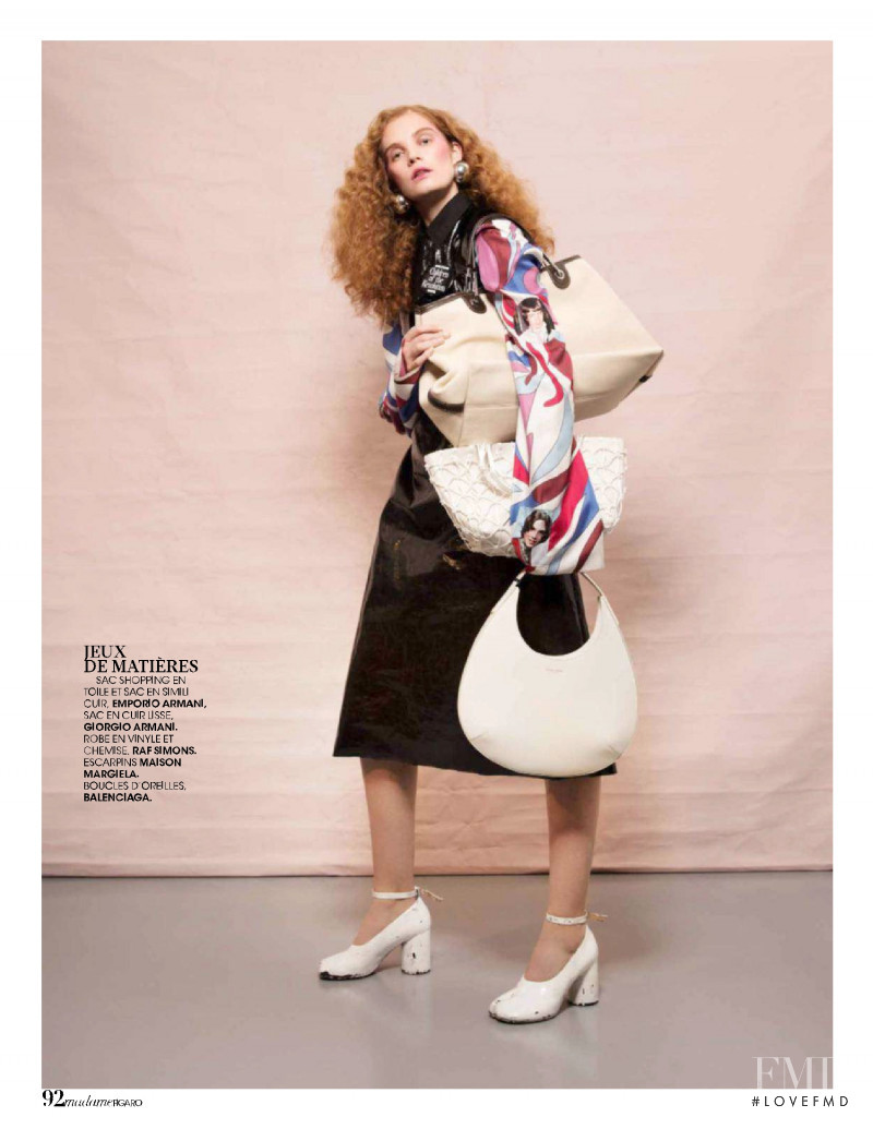 Alexina Graham featured in Course aux sacs, March 2021