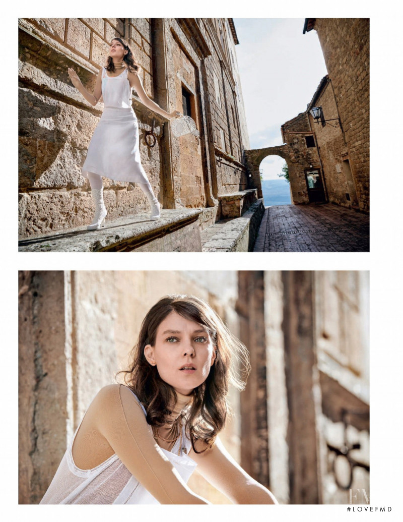 Kati Nescher featured in Postcard from Italy, March 2021