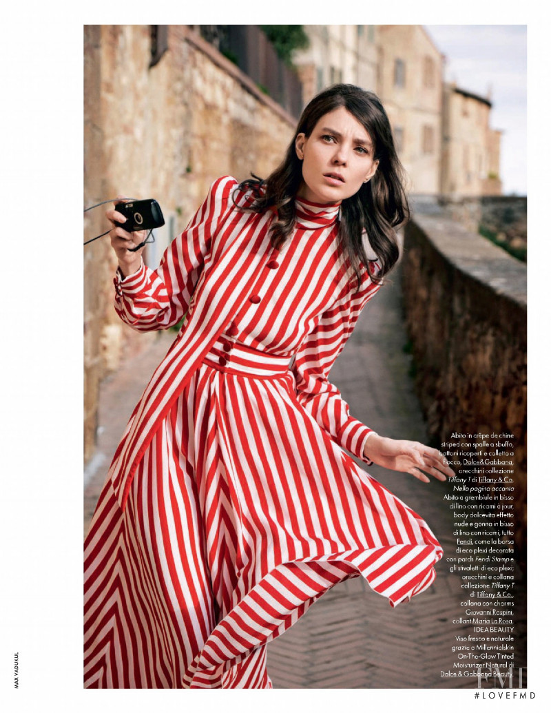 Kati Nescher featured in Postcard from Italy, March 2021