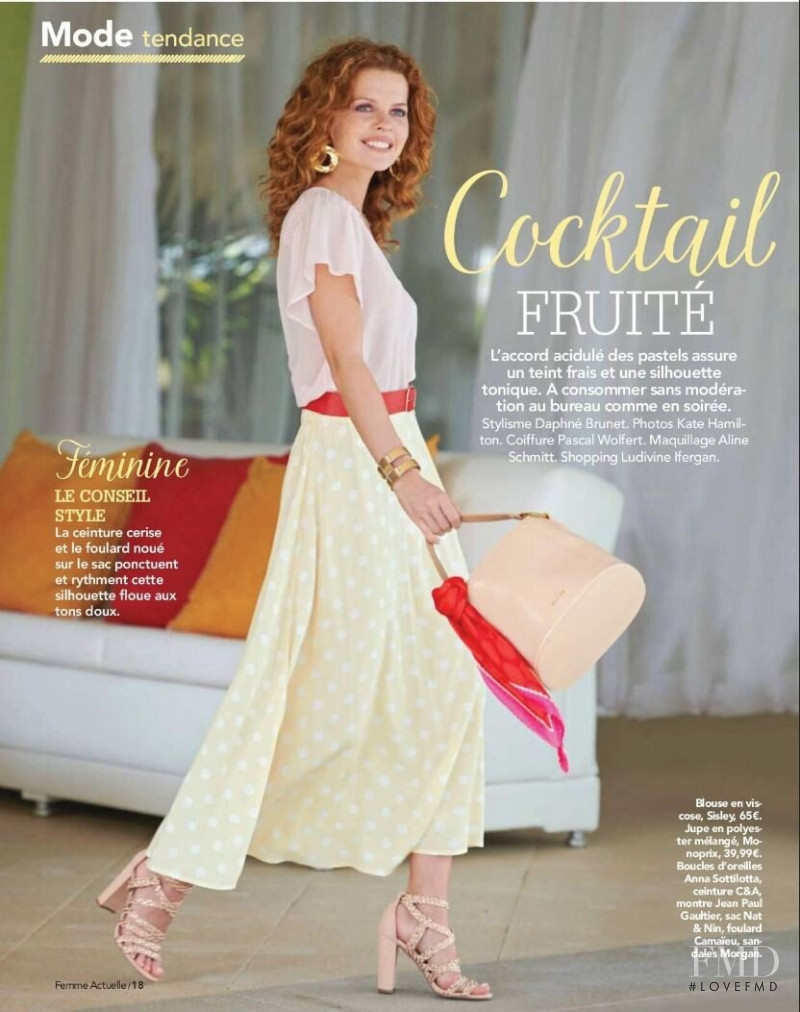 Valeria Lakhina featured in Cocktail Fruite, March 2019