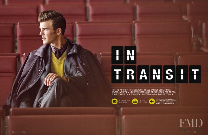 Patrick Kafka featured in In Transit, January 2013