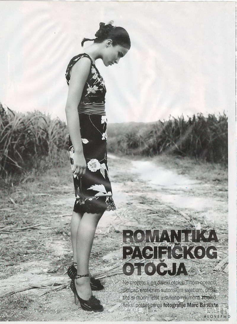 Ljupka Gojic featured in Pacific Rim Romantic, April 2001