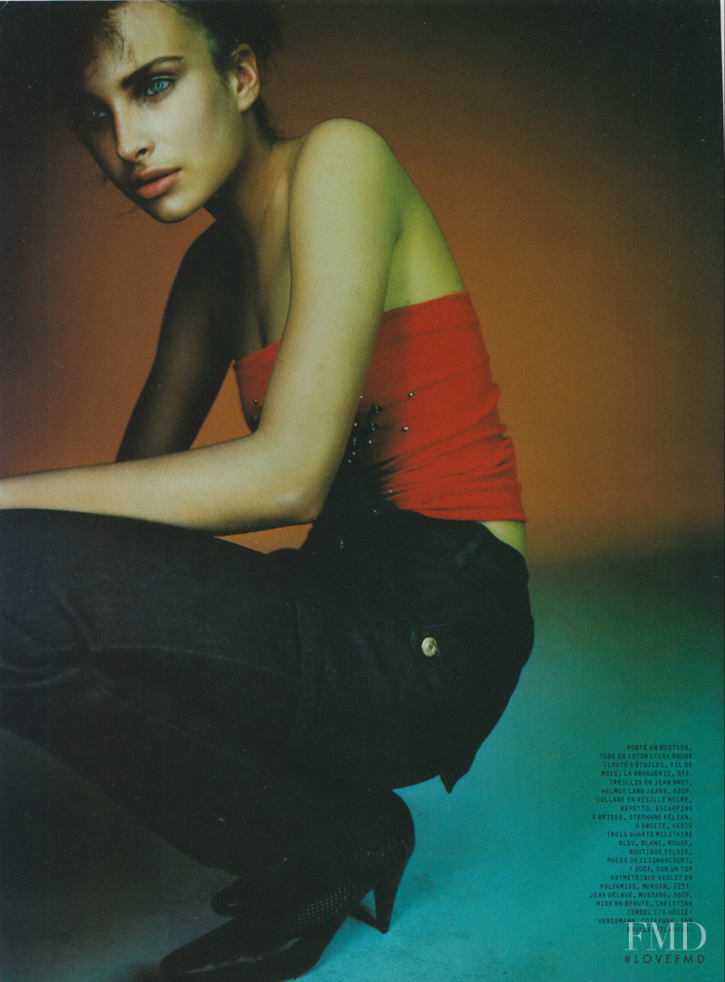Ljupka Gojic featured in Blue Jeans, January 1997
