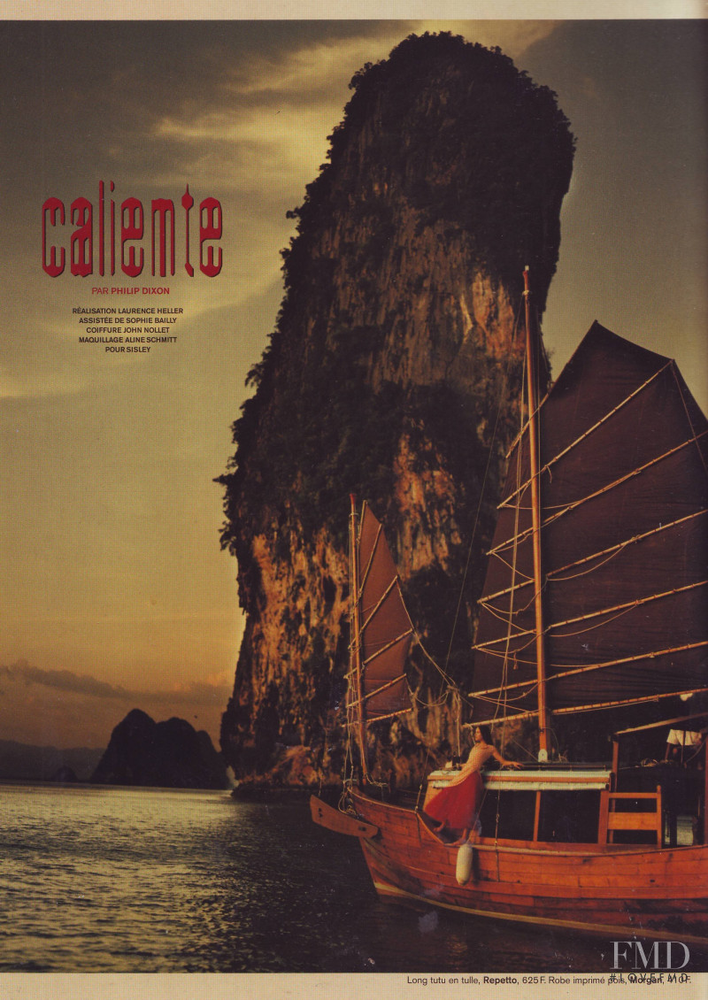 Ljupka Gojic featured in Caliente, June 1998