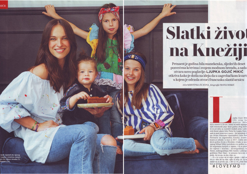 Ljupka Gojic featured in Slatki Zivot, May 2019