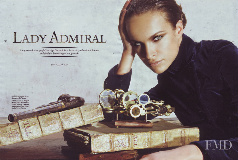 Ljupka Gojic featured in Lady Admiral, November 2005