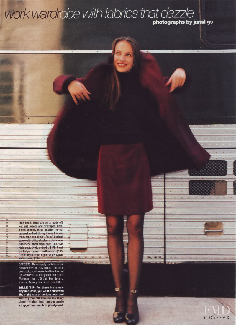 Ljupka Gojic featured in Rise & Shine, December 1997