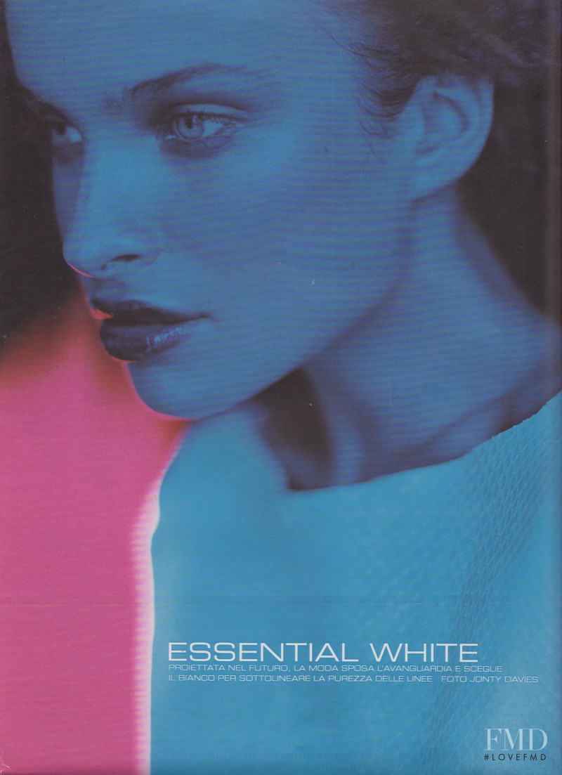 Ljupka Gojic featured in Essential White, March 1998