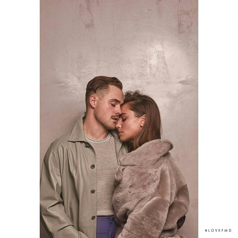 Dacre Montgomery and Liv Pollock, July 2020