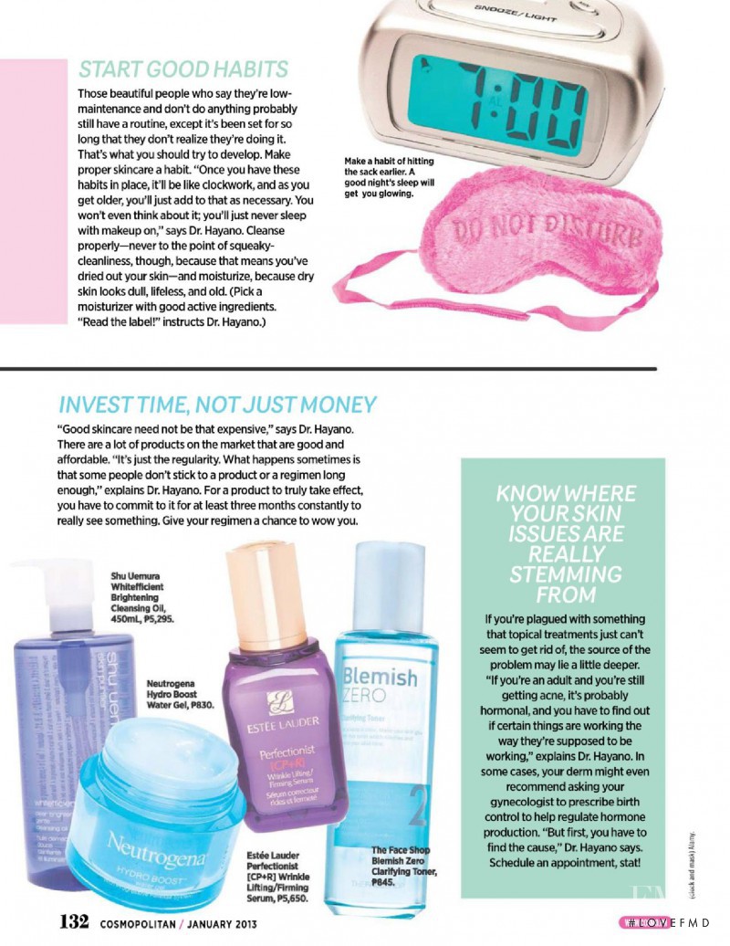 The Skinny On Great Skin, January 2013