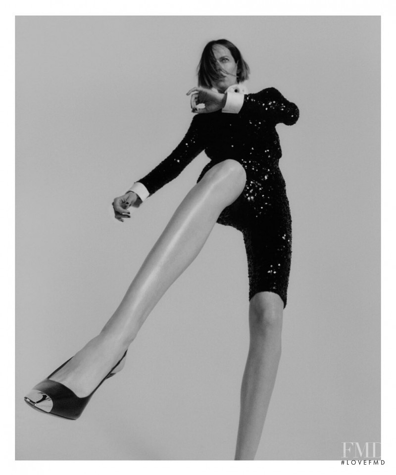 Freja Beha Erichsen featured in Vie Active: Anna Ewers, February 2021