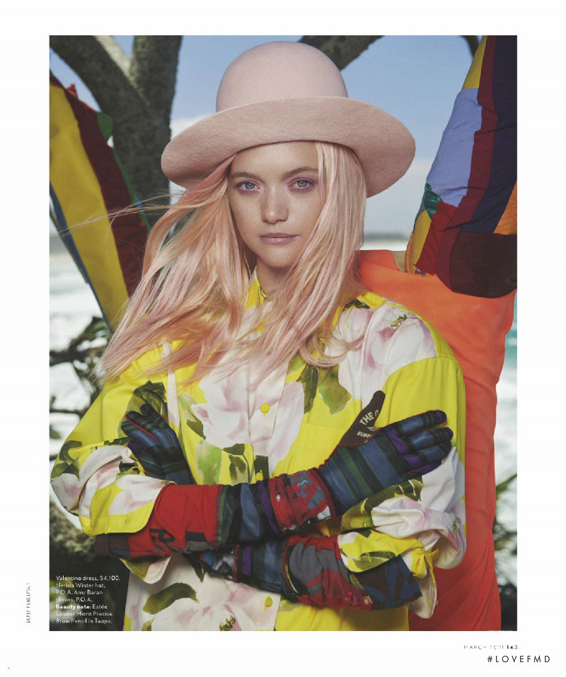 Gemma Ward featured in Oh, The Place You’ll Go, March 2021