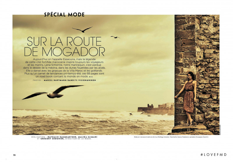 Lena Simonne featured in Sur La Route De Mogador, February 2018