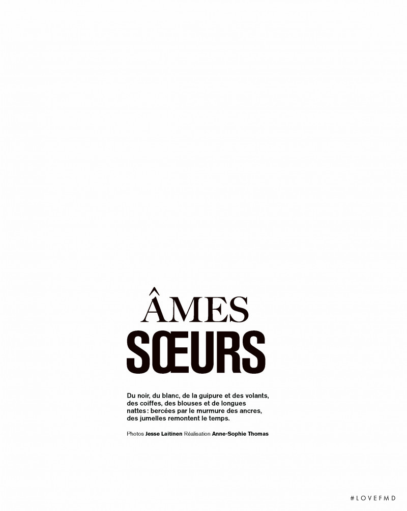 Ames Soeurs, March 2021