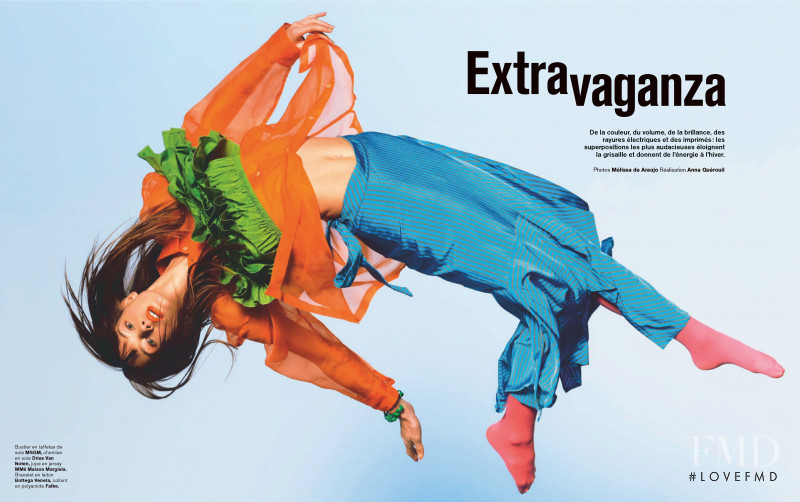 Lauren de Graaf featured in Extravaganza, March 2021
