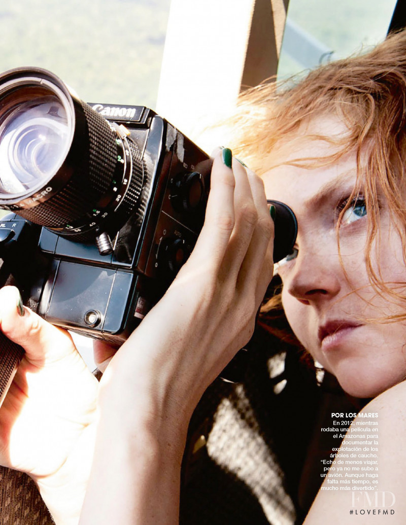 Lily Cole featured in Activismo, January 2021