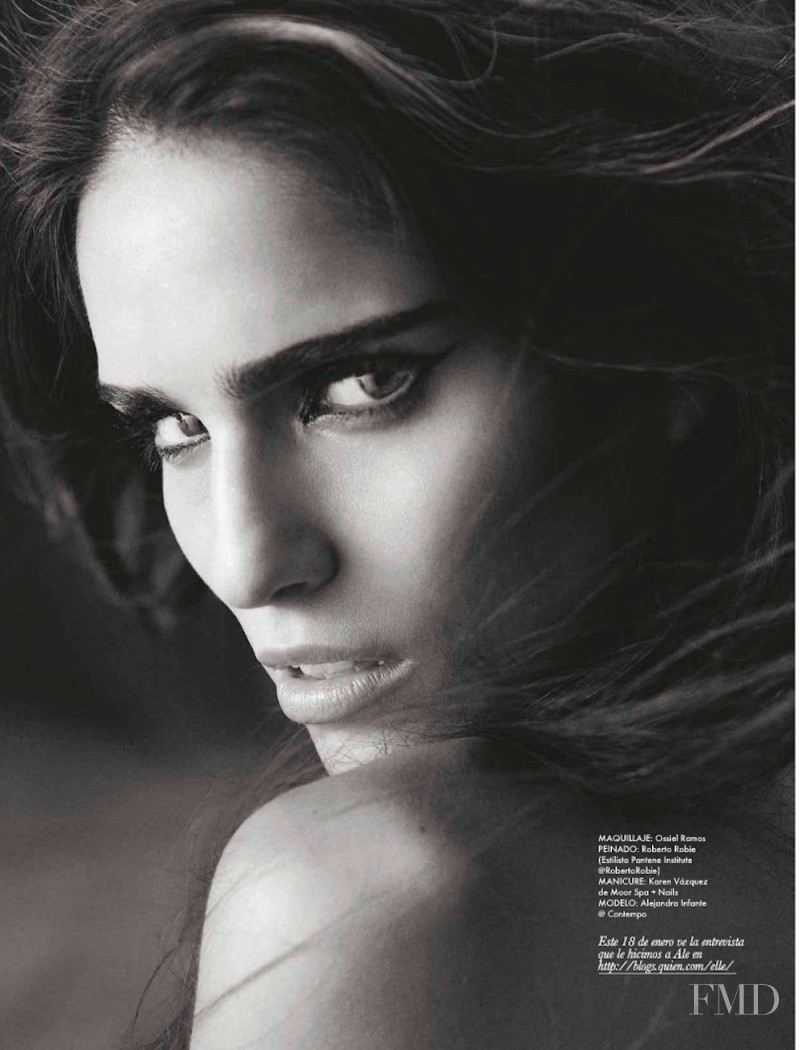 Alejandra Infante featured in Beauty, January 2013