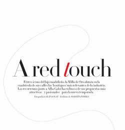 A red touch