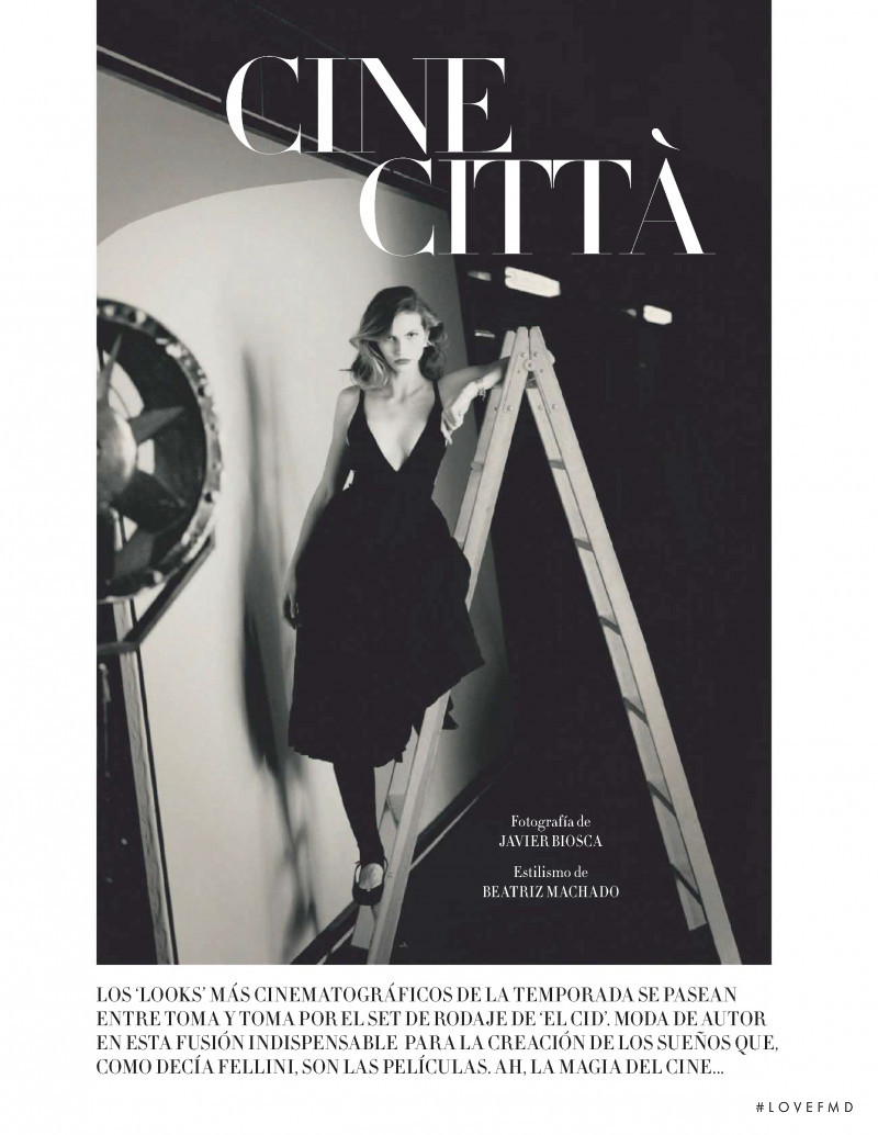 Karlina Caune featured in Cine Citta, January 2021