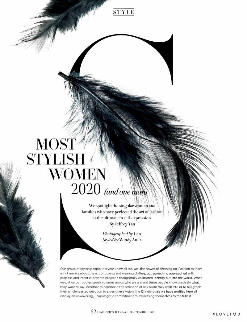 Most Stylish Women 2020, December 2020