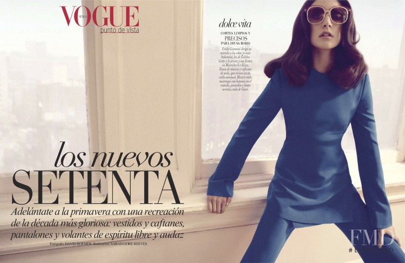 Jacquelyn Jablonski featured in Los Nuevos Stenta, January 2013