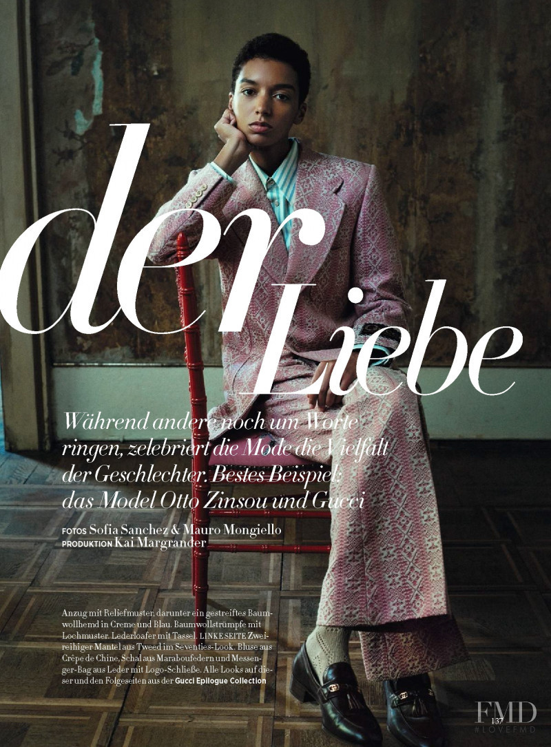 Otto Zinsou featured in Liebhaber der Liebe, February 2021