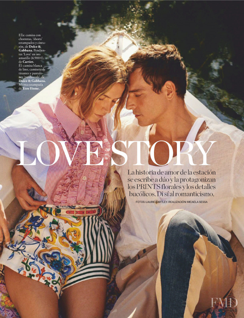 Cato van Ee featured in Love Story, February 2021