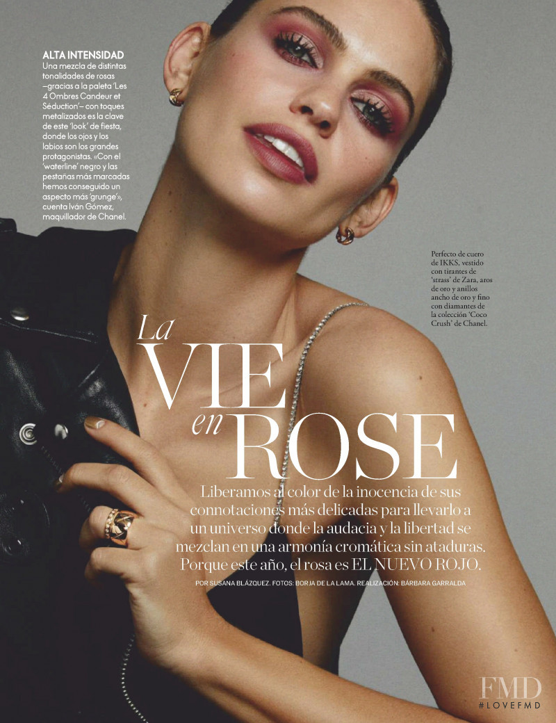 Lauren Auerbach featured in La Vie en Rose, January 2021