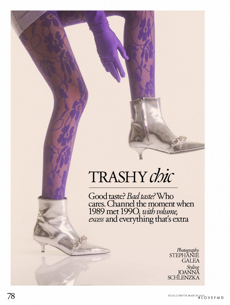 Trashy chic, March 2021